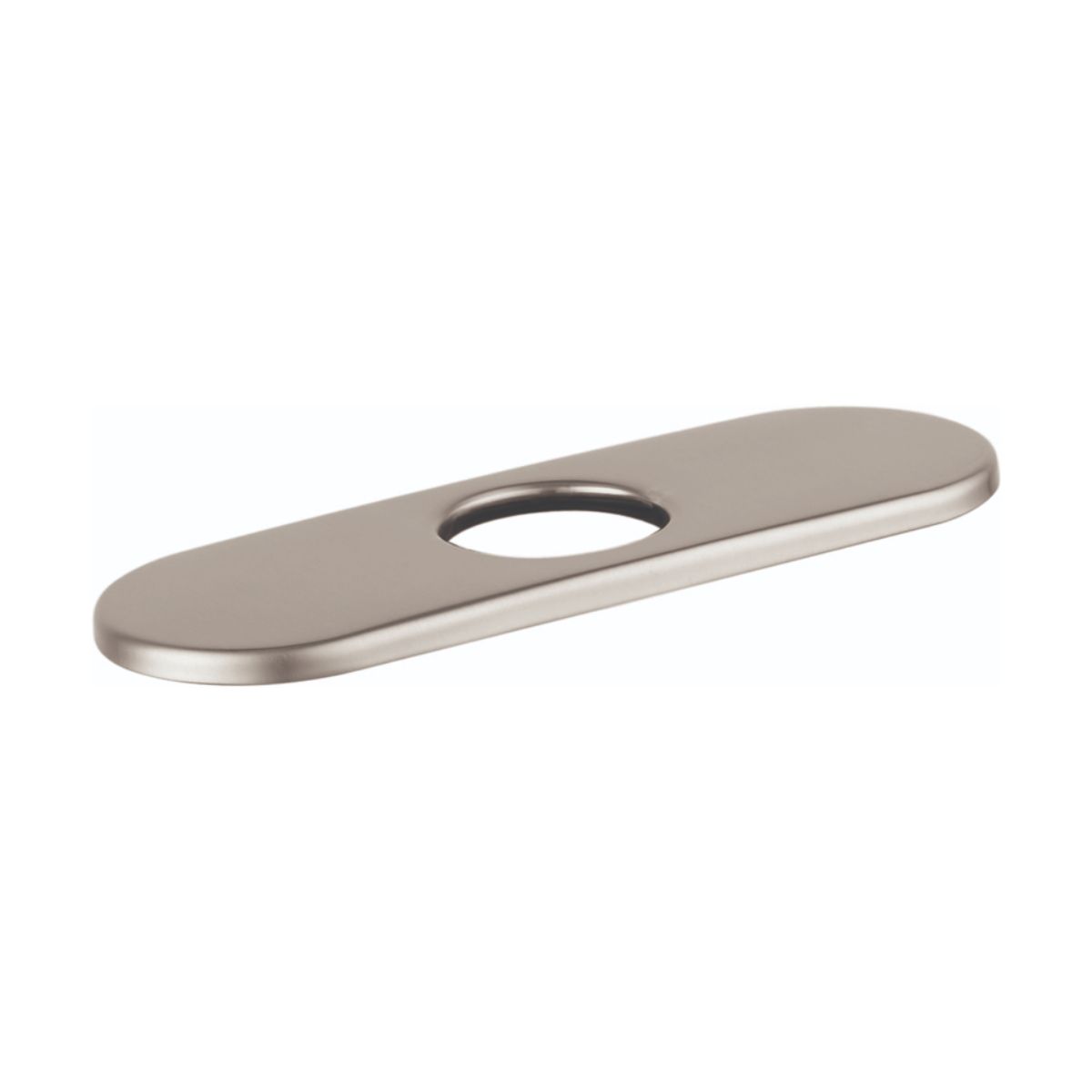 HANSGROHE 06490820 E&S Accessories Base Plate for Contemporary Single-Hole Faucets, 6" - Brushed Nickel