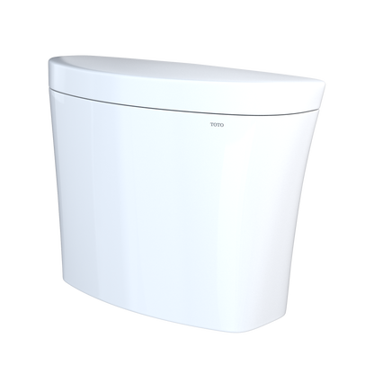 TOTO ST448EMNA#01 Aquia Iv Arc Dual Flush 1.28 And 0.9 Gpf Toilet Tank Only With Washlet+ Auto Flush Compatibility - Cotton White