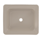 TOTO LT973G#03 Guinevere Rectangular Undermount Bathroom Sink with CEFIONTECT , Bone