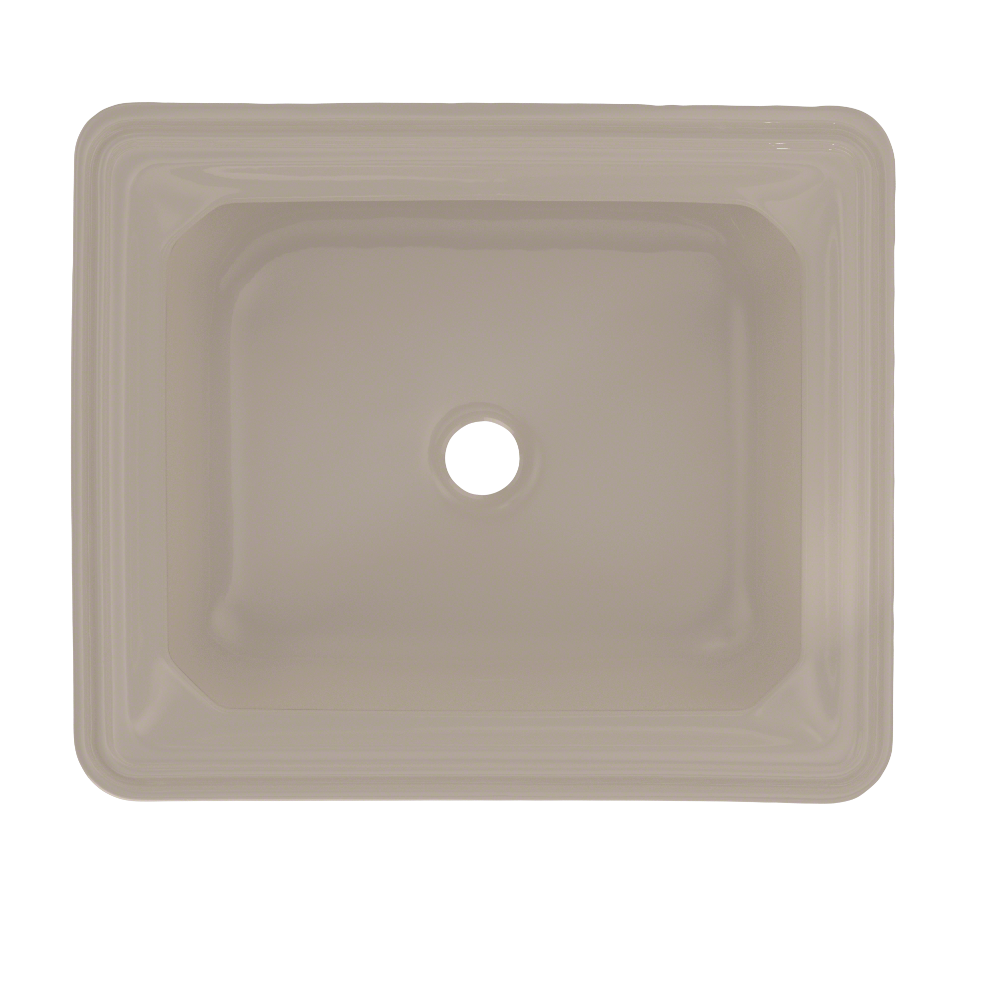TOTO LT973G#03 Guinevere Rectangular Undermount Bathroom Sink With Cefiontect - Bone