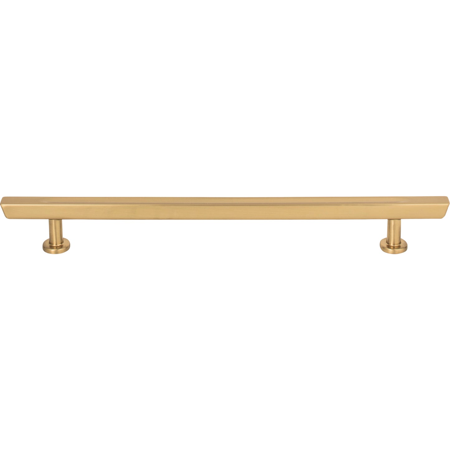 ATLAS 417-WB Tiki Hut 7 9/16" Center to Center Bar Pull , Warm Brass