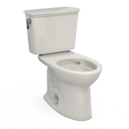 TOTO CST786CEG#12 Drake Transitional Two-Piece Elongated 1.28 Gpf Tornado Flush Toilet With Cefiontect - Sedona Beige