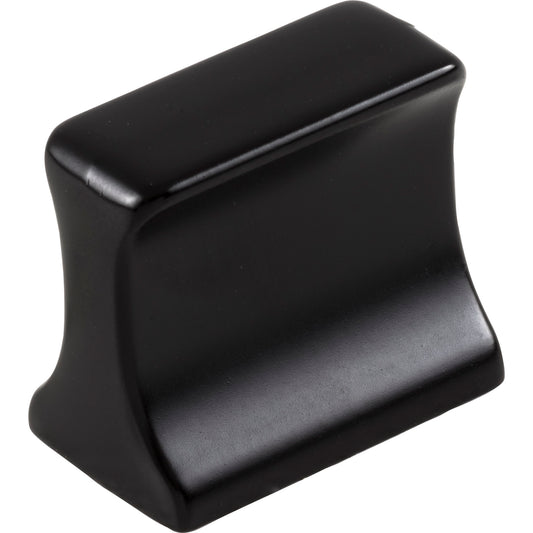 JEFFREY ALEXANDER 752-19MB Sullivan 19 mm Center to Center Rectangle Knob - Matte Black