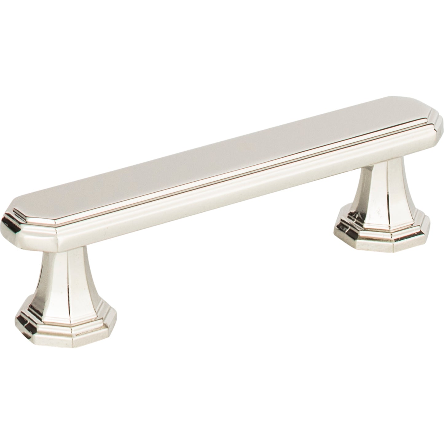 ATLAS 320-PN Dickinson 3" Center to Center Bar Pull - Polished Nickel