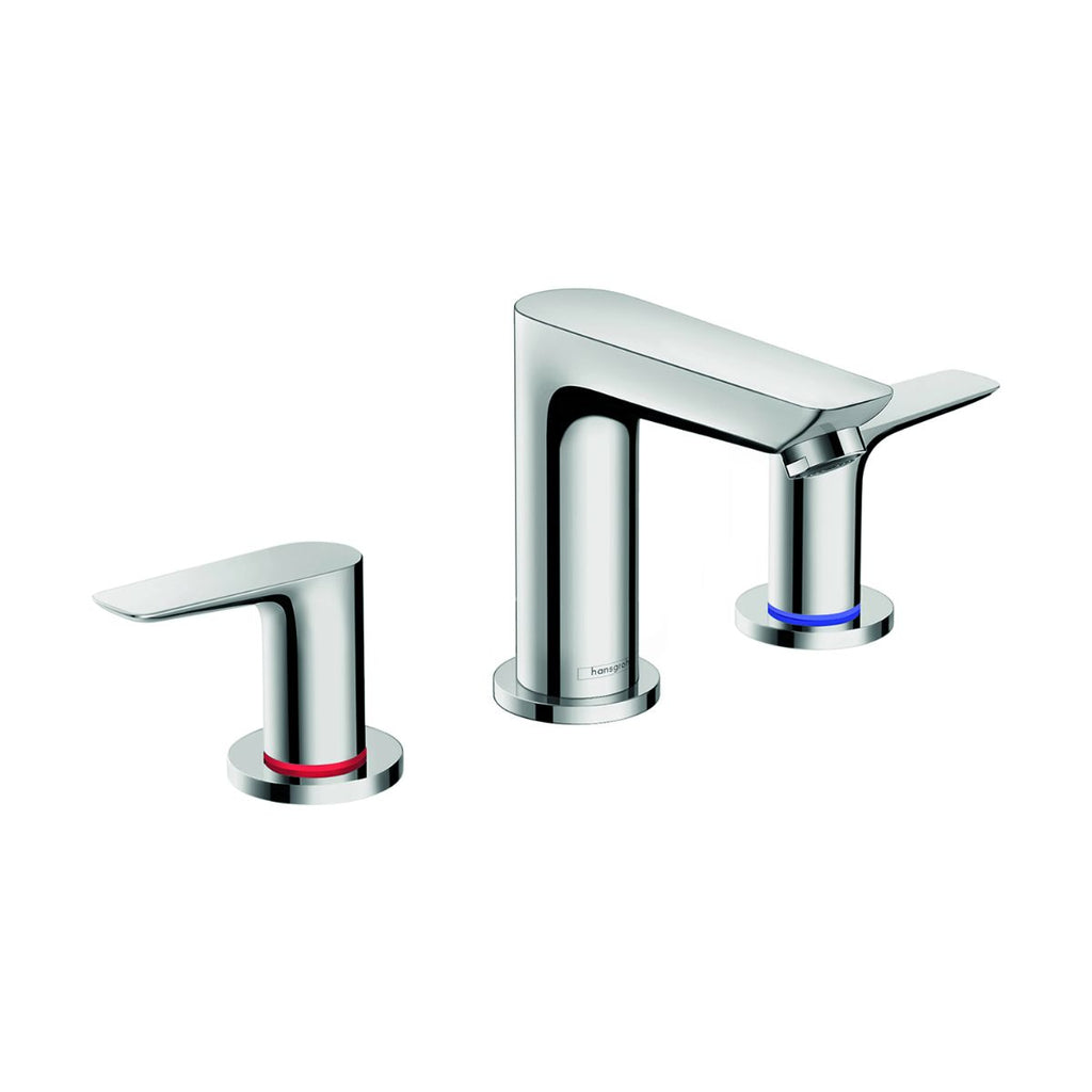 HANSGROHE 71733001 Talis E Widespread Faucet 150 with Pop-Up Drain, 1.2 GPM - Chrome