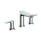 HANSGROHE 71733001 Talis E Widespread Faucet 150 with Pop-Up Drain, 1.2 GPM - Chrome
