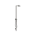 AXOR 12673341 Starck Showerpipe 240 1-Jet, 1.75 GPM - Brushed Black Chrome