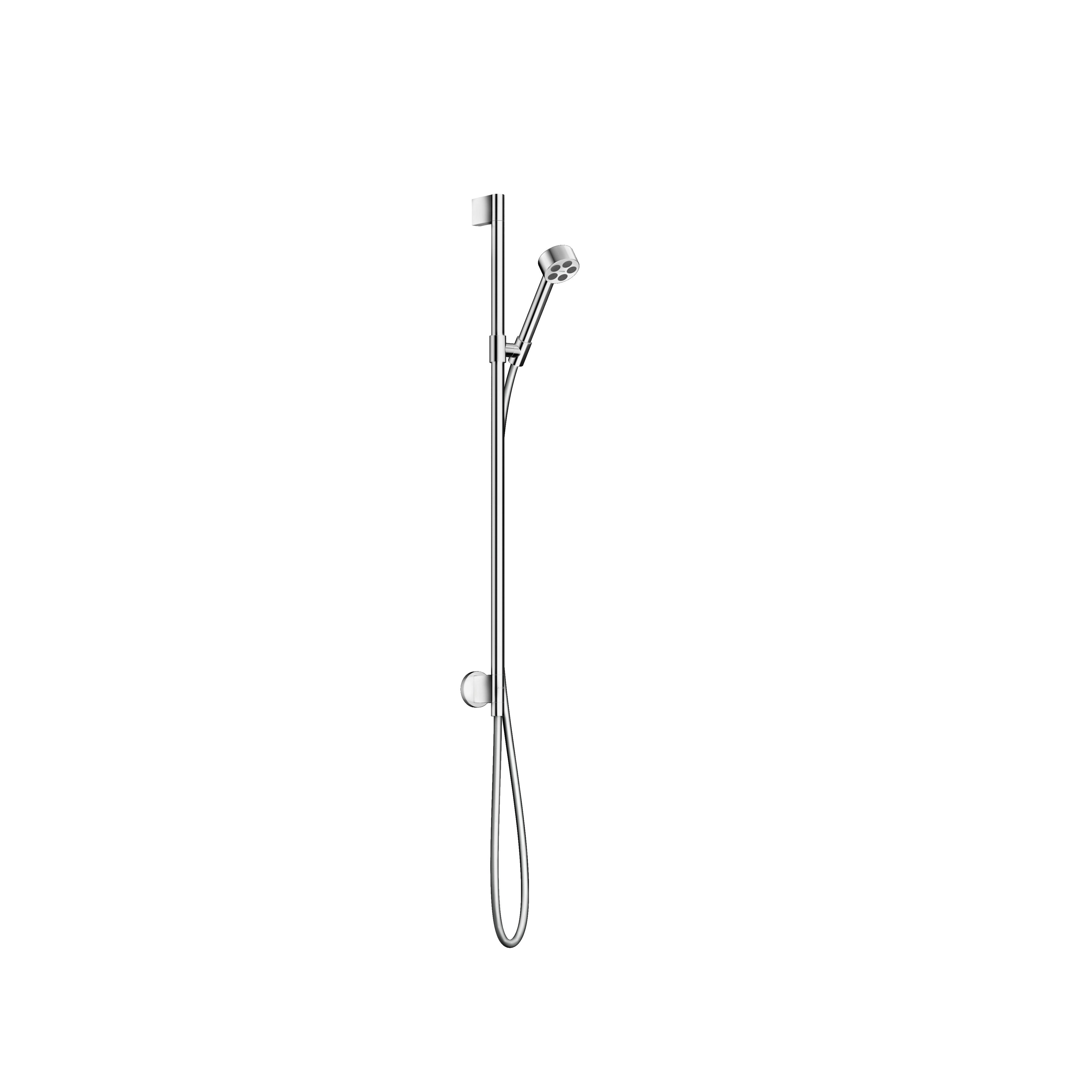AXOR 48791001 ONE Wallbar Set 75 1-Jet with Wall Outlet, 2.5 GPM - Chrome