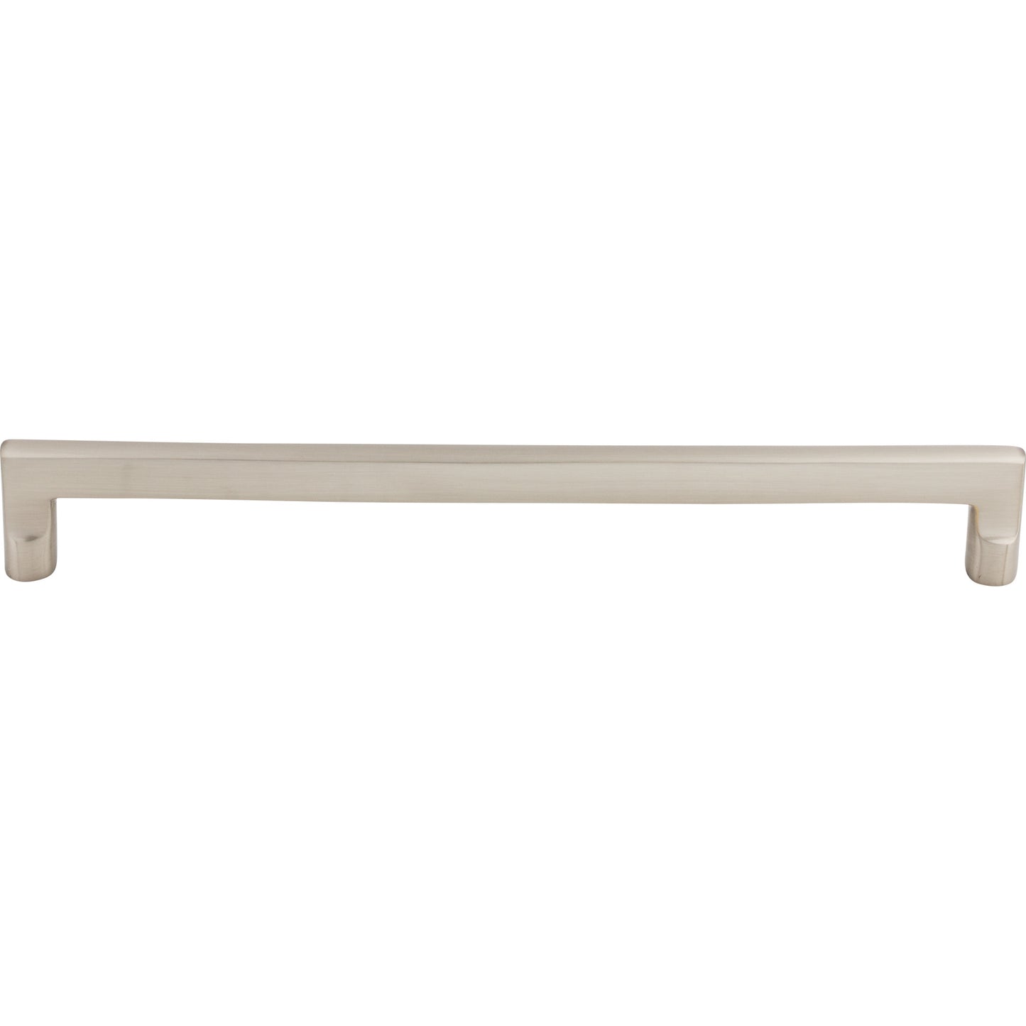 TOP KNOBS M1981 Aspen II Flat Sided 12" Center to Center Appliance Pull - Brushed Satin Nickel