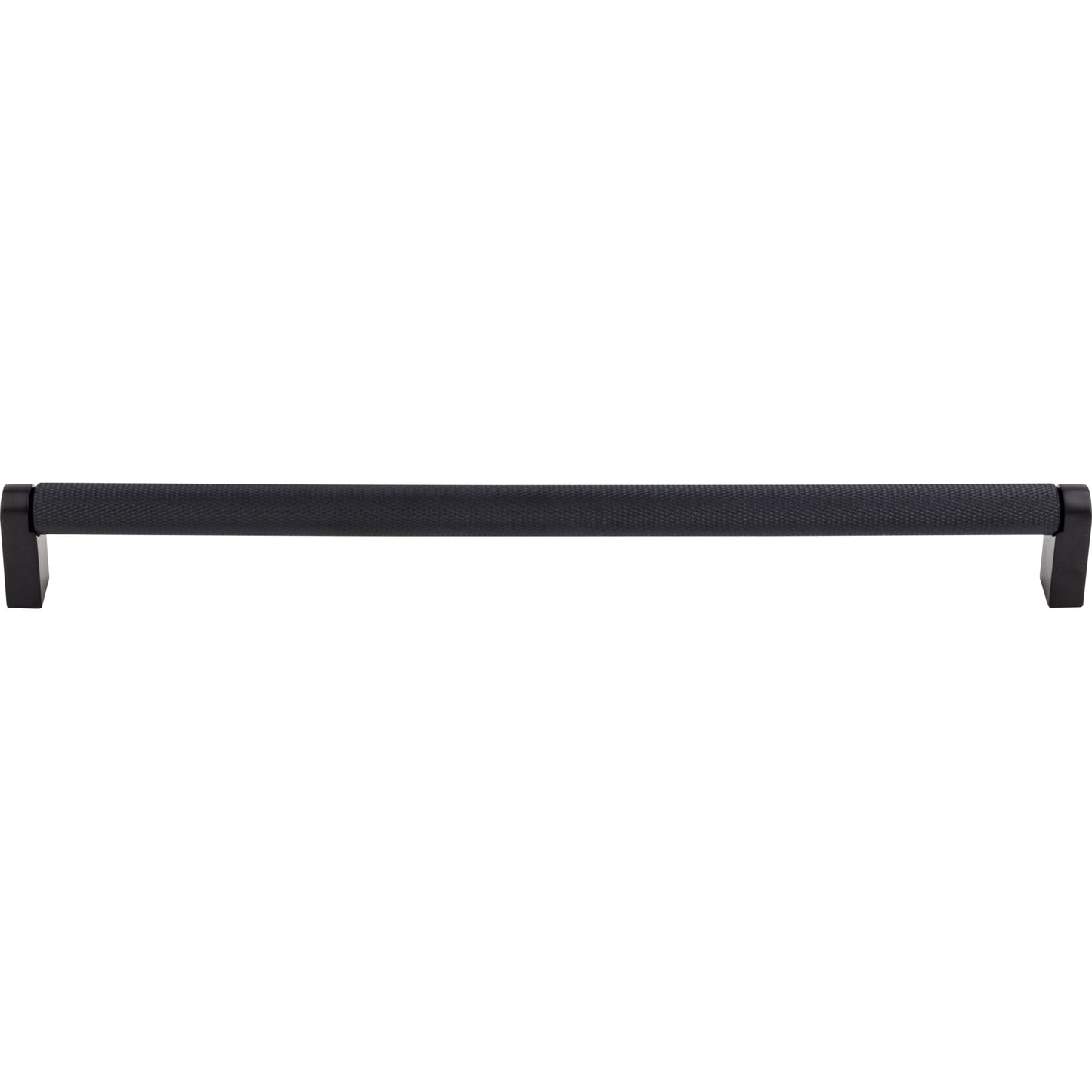 TOP KNOBS M2638 Amwell 12" Center to Center Appliance Pull - Flat Black