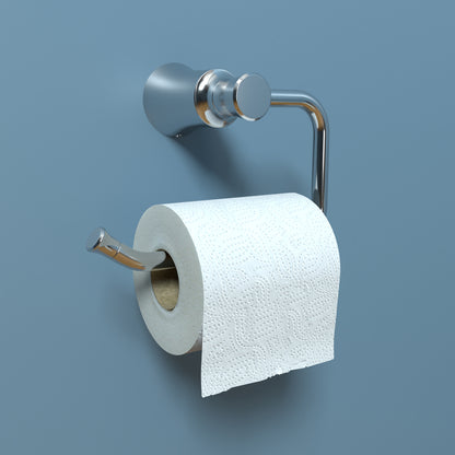 HANSGROHE 04787000 Chrome Joleena Transitional Toilet Paper Holder