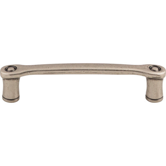 TOP KNOBS M968 Link 3 3/4" Center to Center Bar Pull - Pewter Antique