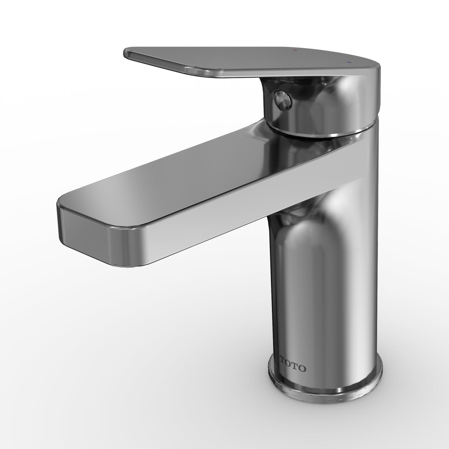 TOTO TL363SDA05R#CP Oberon S Single Handle 0.5 GPM High-Efficiency Bathroom Sink Faucet , Polished Chrome