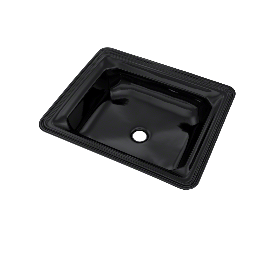 TOTO LT973#51 Guinevere Rectangular Undermount Bathroom Sink - Ebony