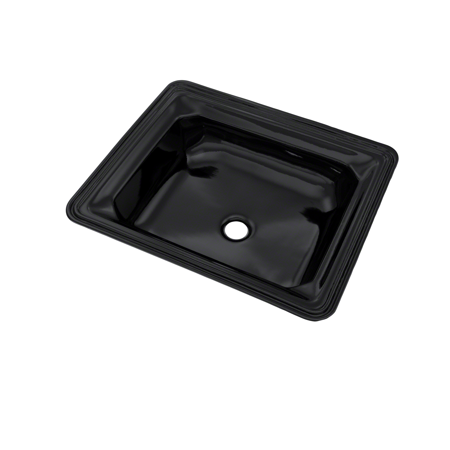 TOTO LT973#51 Guinevere Rectangular Undermount Bathroom Sink - Ebony