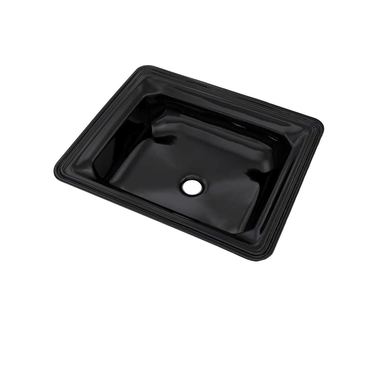 TOTO LT973#51 Guinevere Rectangular Undermount Bathroom Sink - Ebony