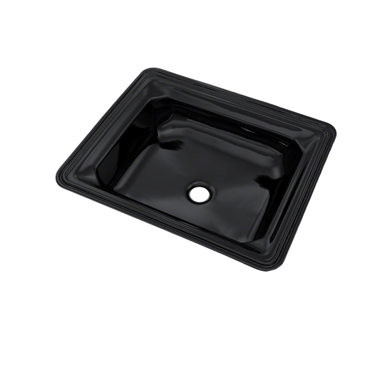 TOTO LT973#51 Guinevere Rectangular Undermount Bathroom Sink - Ebony