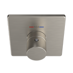 TOTO TBV02401U#BN Square Thermostatic Mixing Valve Shower Trim - Brushed Nickel
