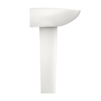 TOTO LPT242.4G#11 Prominence Oval Basin Pedestal Bathroom Sink With Cefiontect For 4 Inch Center Faucets - Colonial White