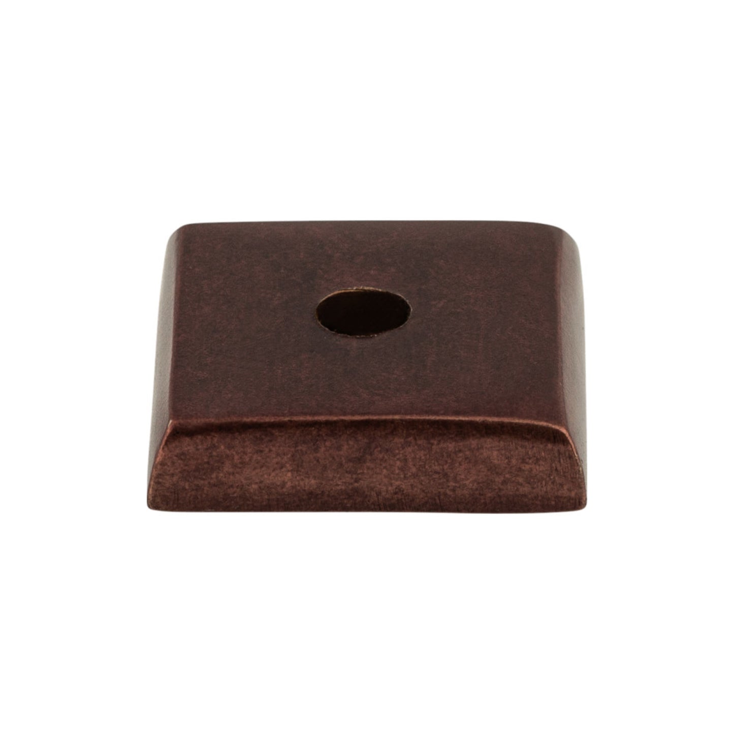 TOP KNOBS M1448 Aspen Square Knob Backplate - Mahogany Bronze