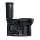 TOTO CST785CEF#51 Drake Transitional Two-Piece Round 1.28 GPF Universal Height TORNADO FLUSH Toilet , Ebony