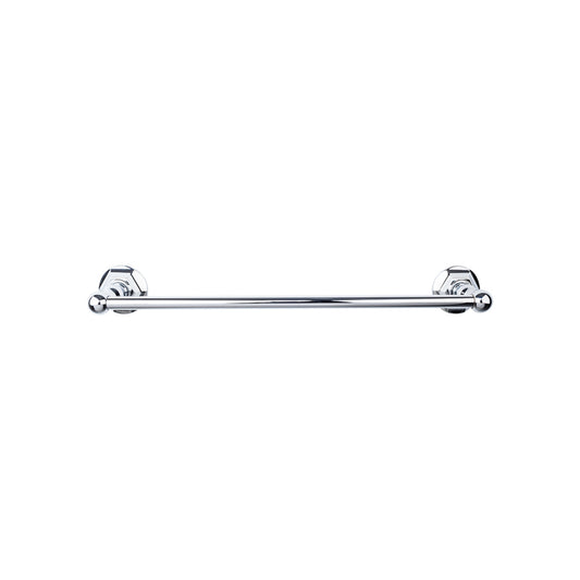 TOP KNOBS ED10PCB TOP BATH (R) Edwardian Bath Single 32 1/2" Wall Mounted Towel Bar - Polished Chrome