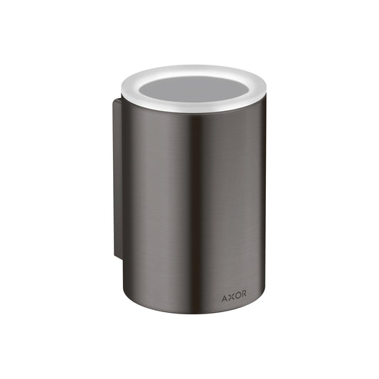 AXOR 42804340 Universal Circular Toothbrush Tumbler - Brushed Black Chrome