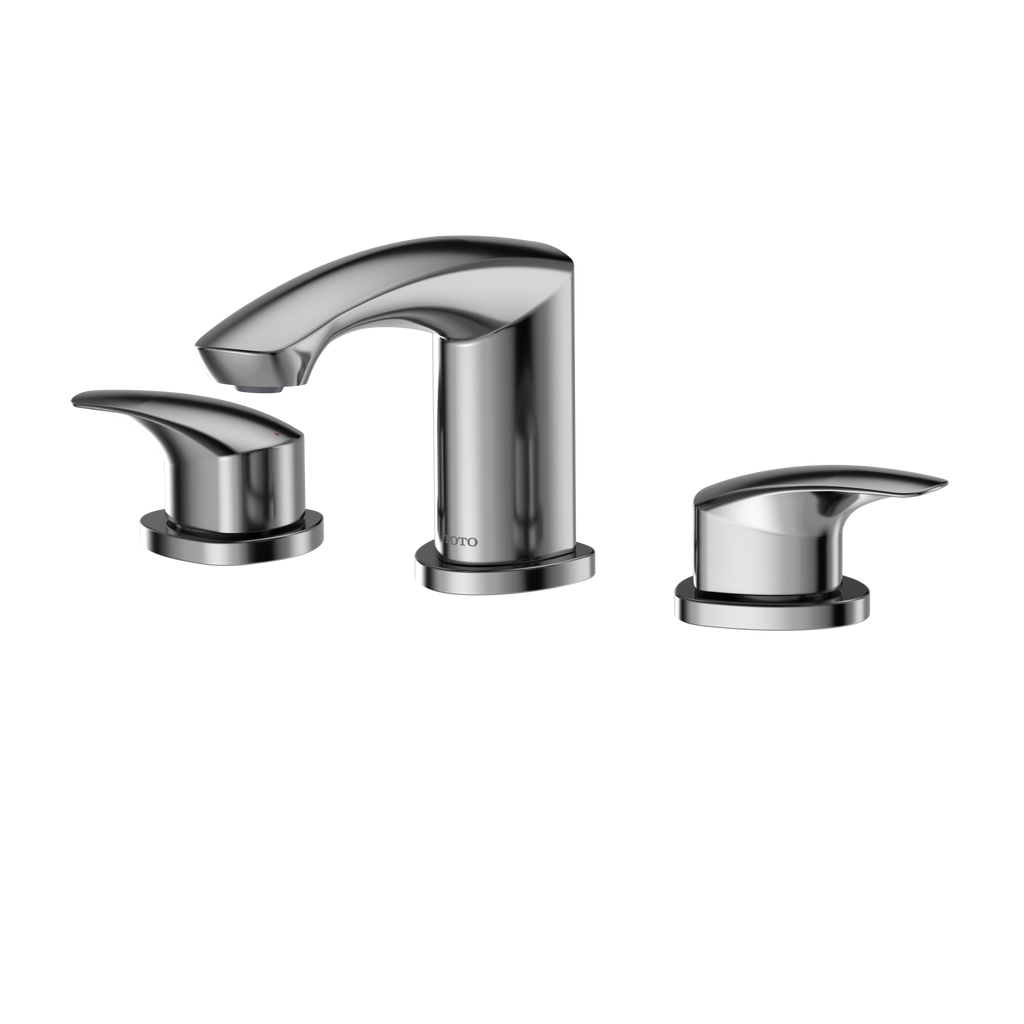 TOTO TLG09201U#CP Gm 1.2 Gpm Two Handle Widespread Bathroom Sink Faucet - Polished Chrome