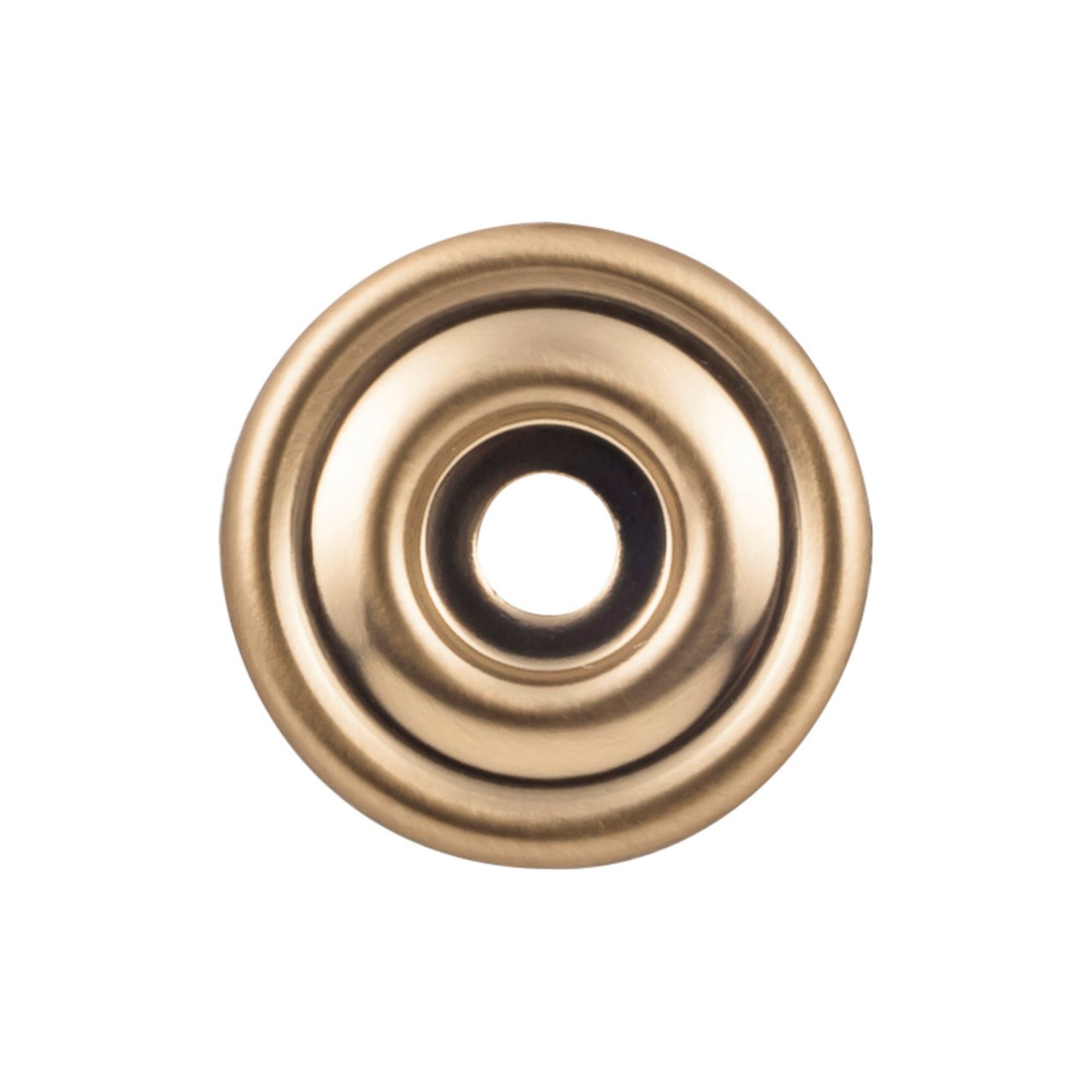 TOP KNOBS TK890HB Brixton Knob Backplate - Honey Bronze