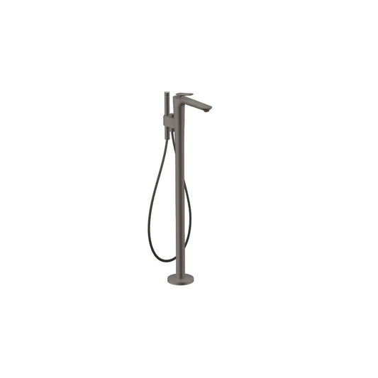 AXOR Citterio C Freestanding Tub Filler Trim with 1.75gpm Handshower in Brushed Black Chrome