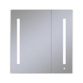 Robern AC3630D4P2LW Aio 35-1/4" X 30" X 4" Dual Door Lighted Cabinet