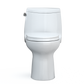 TOTO MS604124CEFG#01 UltraMax II One-Piece Elongated 1.28 GPF Universal Height Toilet with CEFIONTECT and SS124 SoftClose Seat , Cotton White