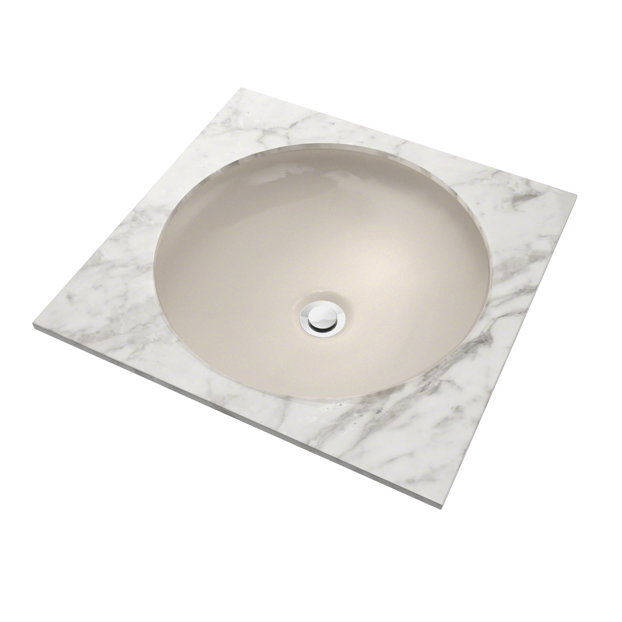 TOTO LT183#12 Curva Round Undermount Bathroom Sink , Sedona Beige