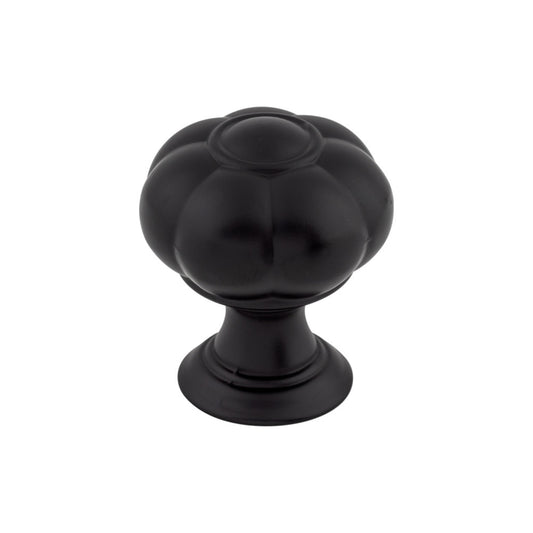 TOP KNOBS TK691BLK Allington 1 1/4" Length Novelty Knob - Flat Black