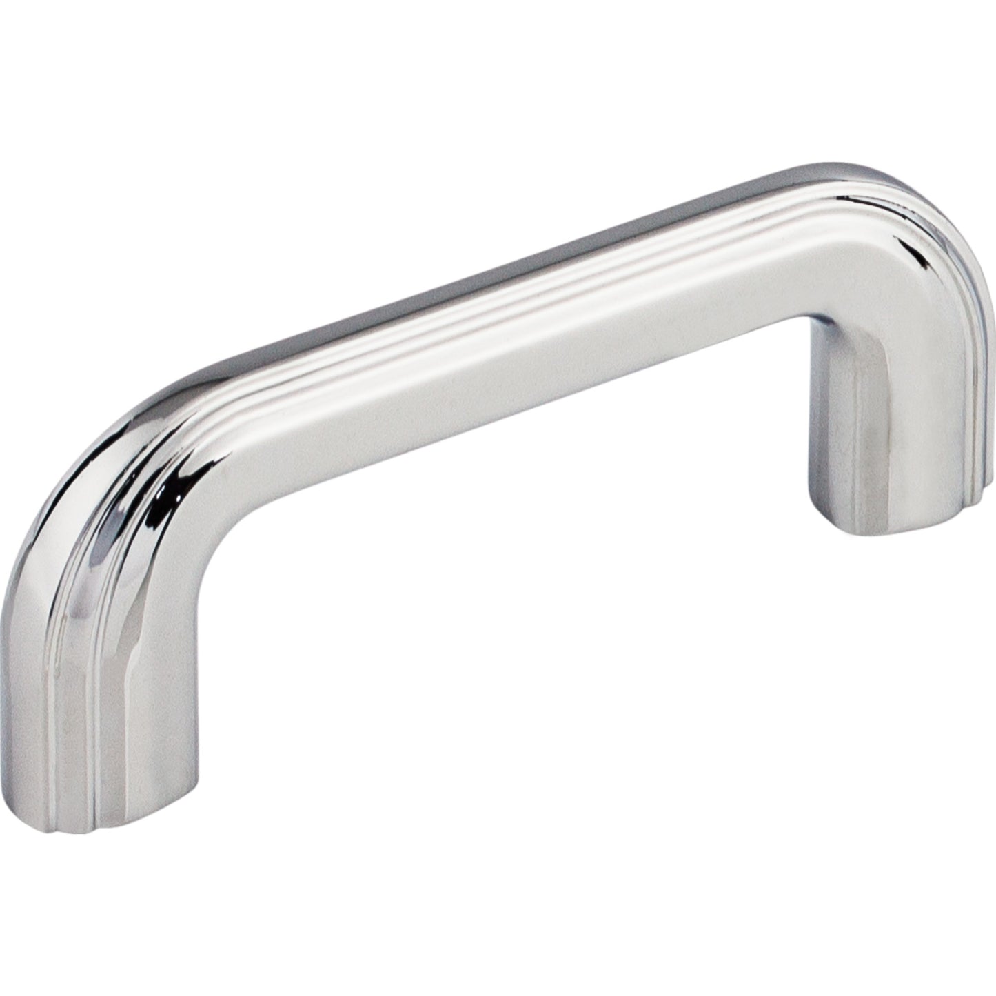 TOP KNOBS TK222PC Victoria Falls 3" Center to Center Bar Pull - Polished Chrome