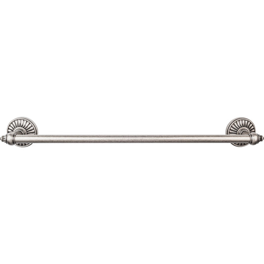 TOP KNOBS TUSC10PTA TOP BATH (R) Tuscany Bath Single 32 1/2" Wall Mounted  Towel Bar , Pewter Antique