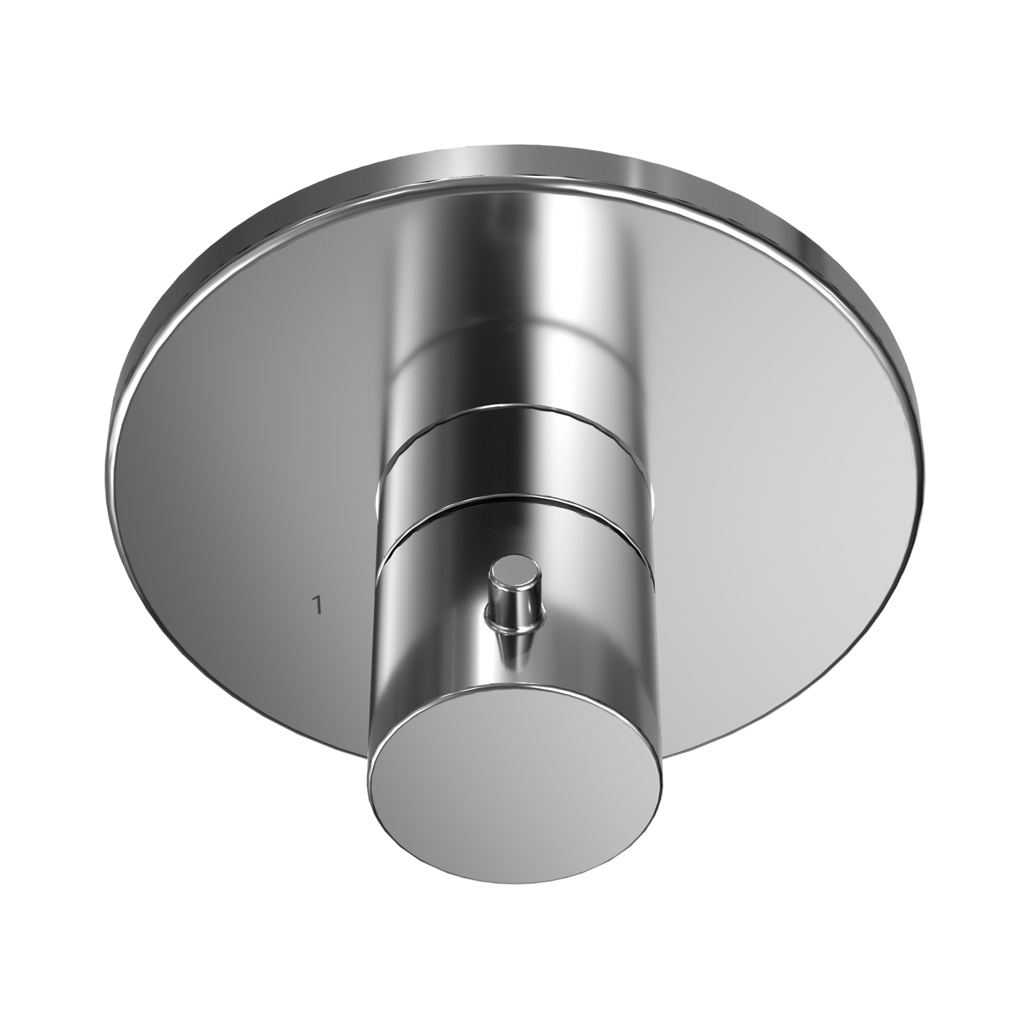 TOTO TBV01103U#CP Round Two-Way Diverter Shower Trim , Polished Chrome