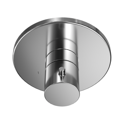 TOTO TBV01103U#CP Round Two-Way Diverter Shower Trim - Polished Chrome