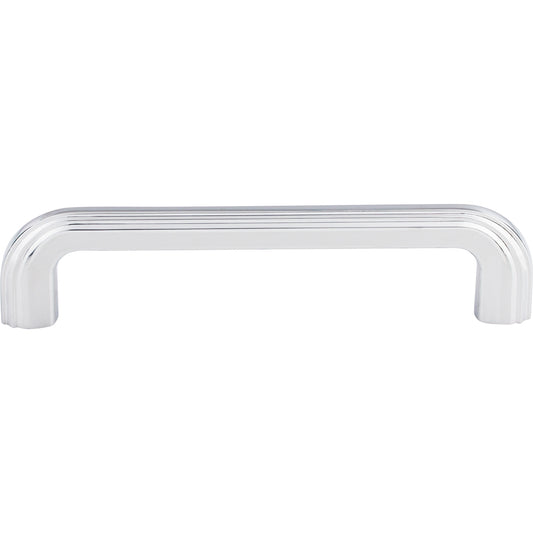 TOP KNOBS TK223PC Victoria Falls 5" Center to Center Bar Pull - Polished Chrome