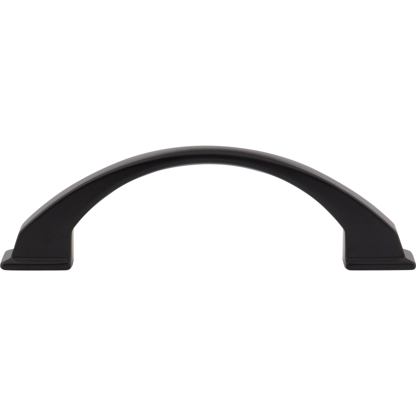 JEFFREY ALEXANDER 944-96MB Roman 96 mm Center-to-Center Arch Pull - Matte Black