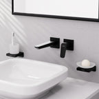 HANSGROHE 71256671 Logis Fine Wall-Mounted Single-Handle Faucet Trim, 1.2 GPM - Matte Black