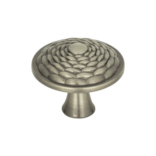 ATLAS 236-BRN Mandalay 1-5/16" Diameter Round Knob - Brushed Nickel