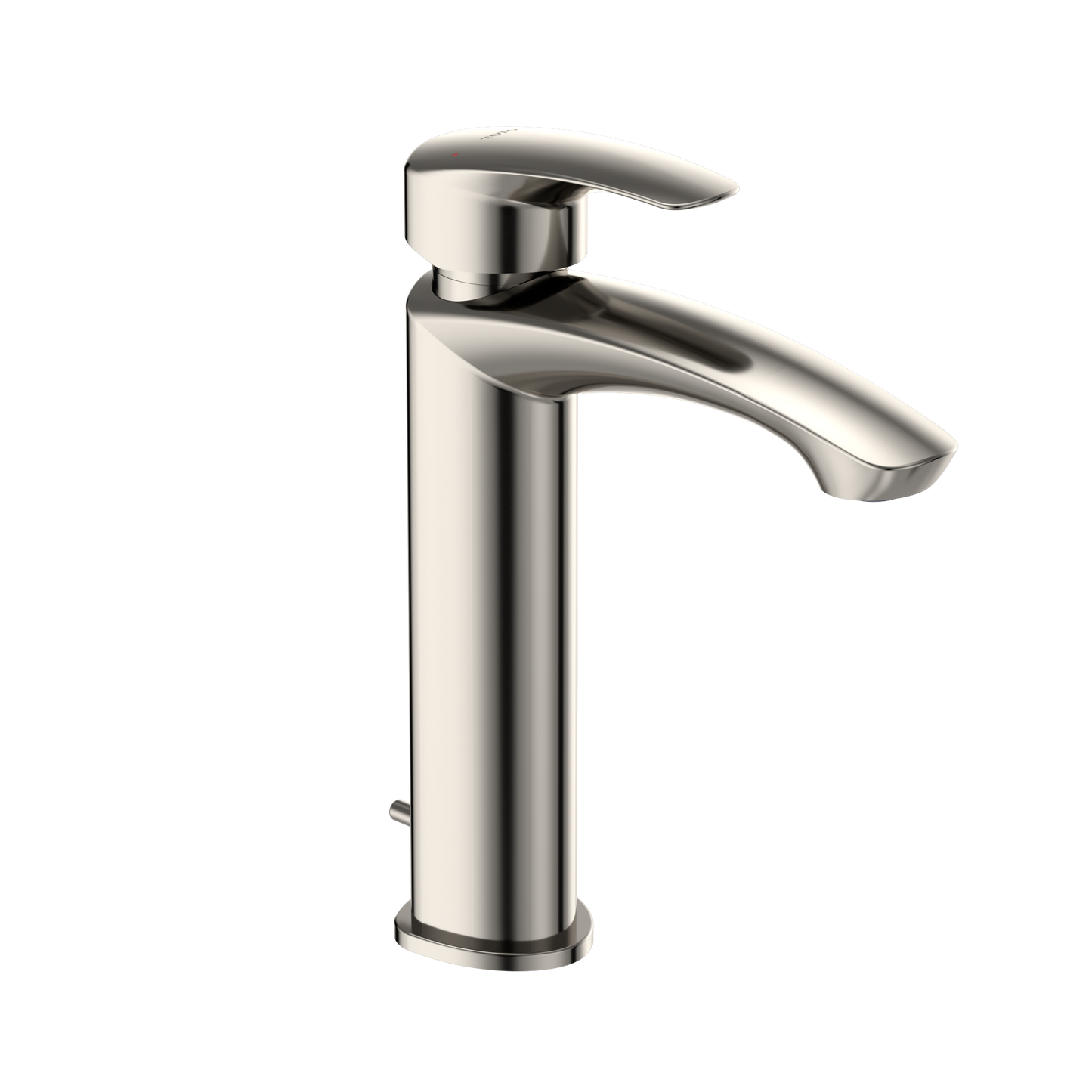 TOTO TLG09303U#PN GM 1.2 GPM Single Handle Semi-Vessel Bathroom Sink Faucet with COMFORT GLIDE Technology , Polished Nickel