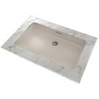 TOTO LT191G#12 Rectangular Undermount Bathroom Sink With Cefiontect - Sedona Beige