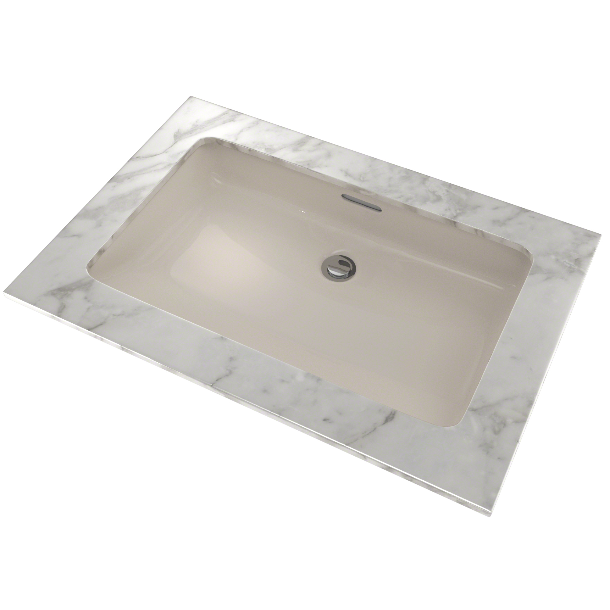 TOTO LT191G#12 Rectangular Undermount Bathroom Sink With Cefiontect - Sedona Beige