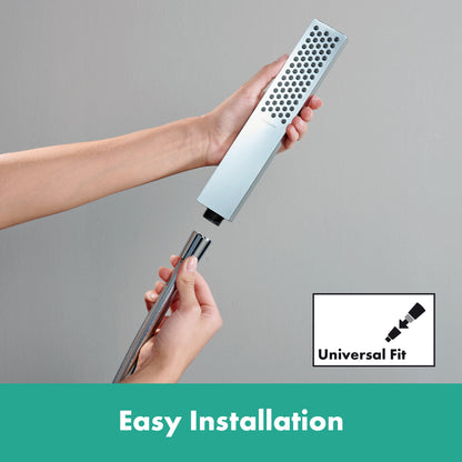 HANSGROHE 24322001 Pulsify E Baton Handshower 100 1-Jet, 2.5 GPM - Chrome