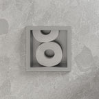HANSGROHE 56058800 XtraStoris Original Recessed Toilet Paper Holder with Storage & Tileable Door - Brushed Stainless Steel