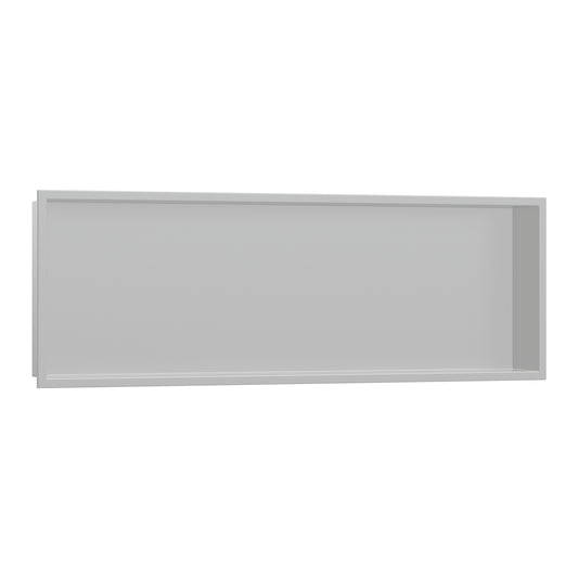 HANSGROHE 56067380 XtraStoris Original Wall Niche with Integrated Frame 12"x 36"x 4"  in Concrete Grey