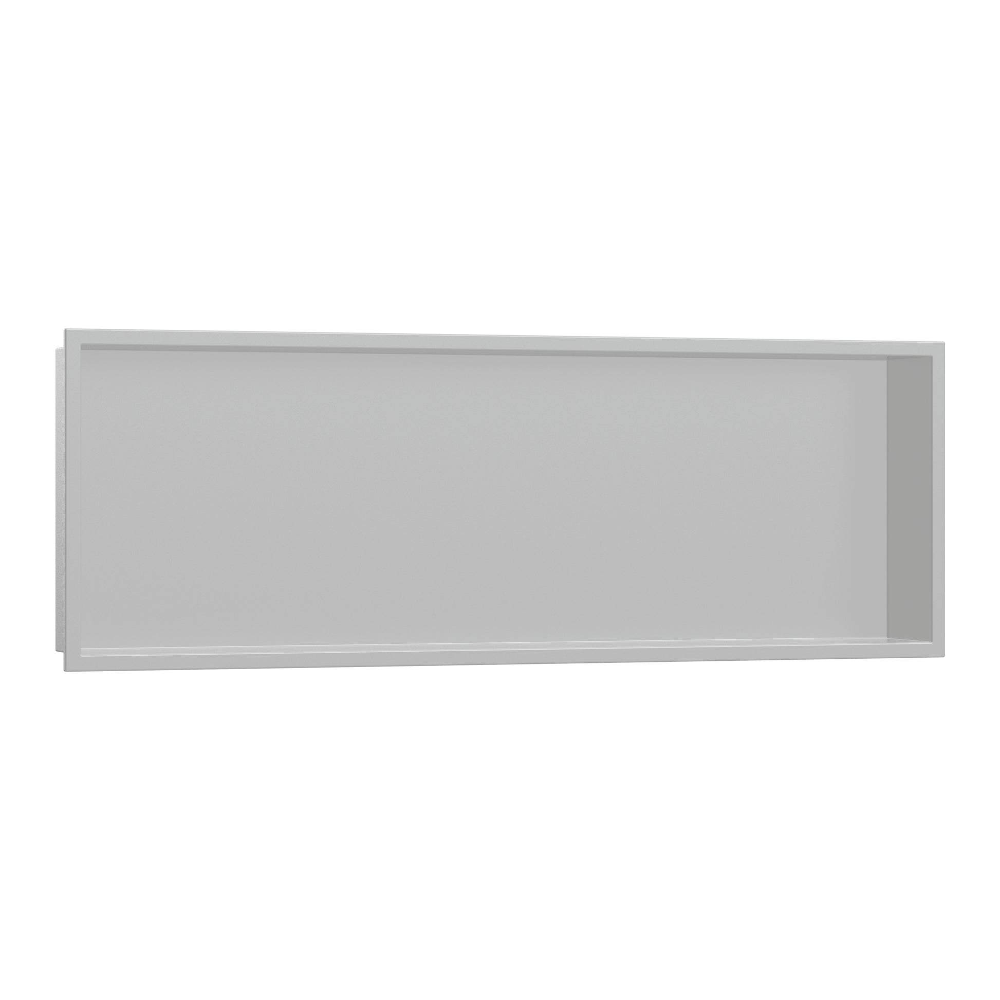 HANSGROHE 56067380 XtraStoris Original Wall Niche with Integrated Frame 12"x 36"x 4" - Concrete Grey