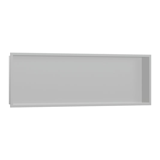 HANSGROHE 56067380 XtraStoris Original Wall Niche with Integrated Frame 12"x 36"x 4" - Concrete Grey